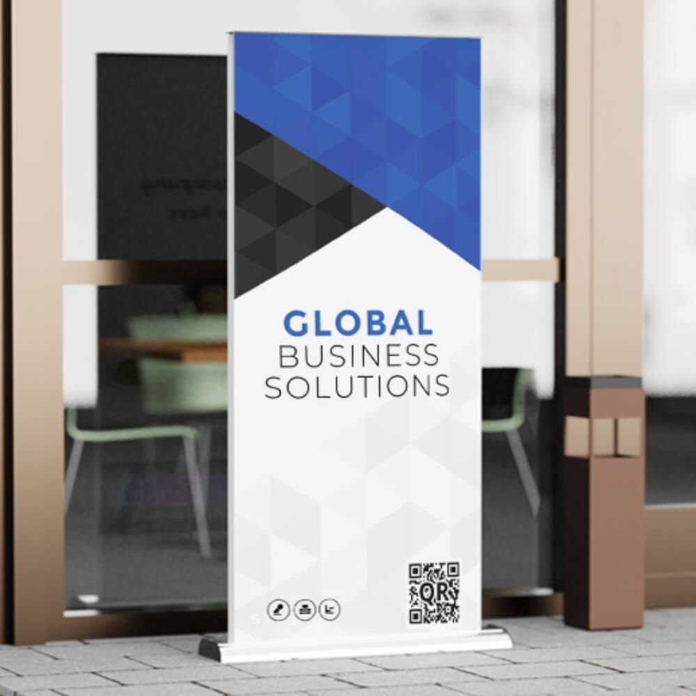 trade show event banner stands